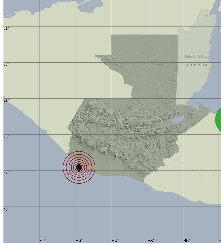 Temblor en Guatemala 2 de octubre