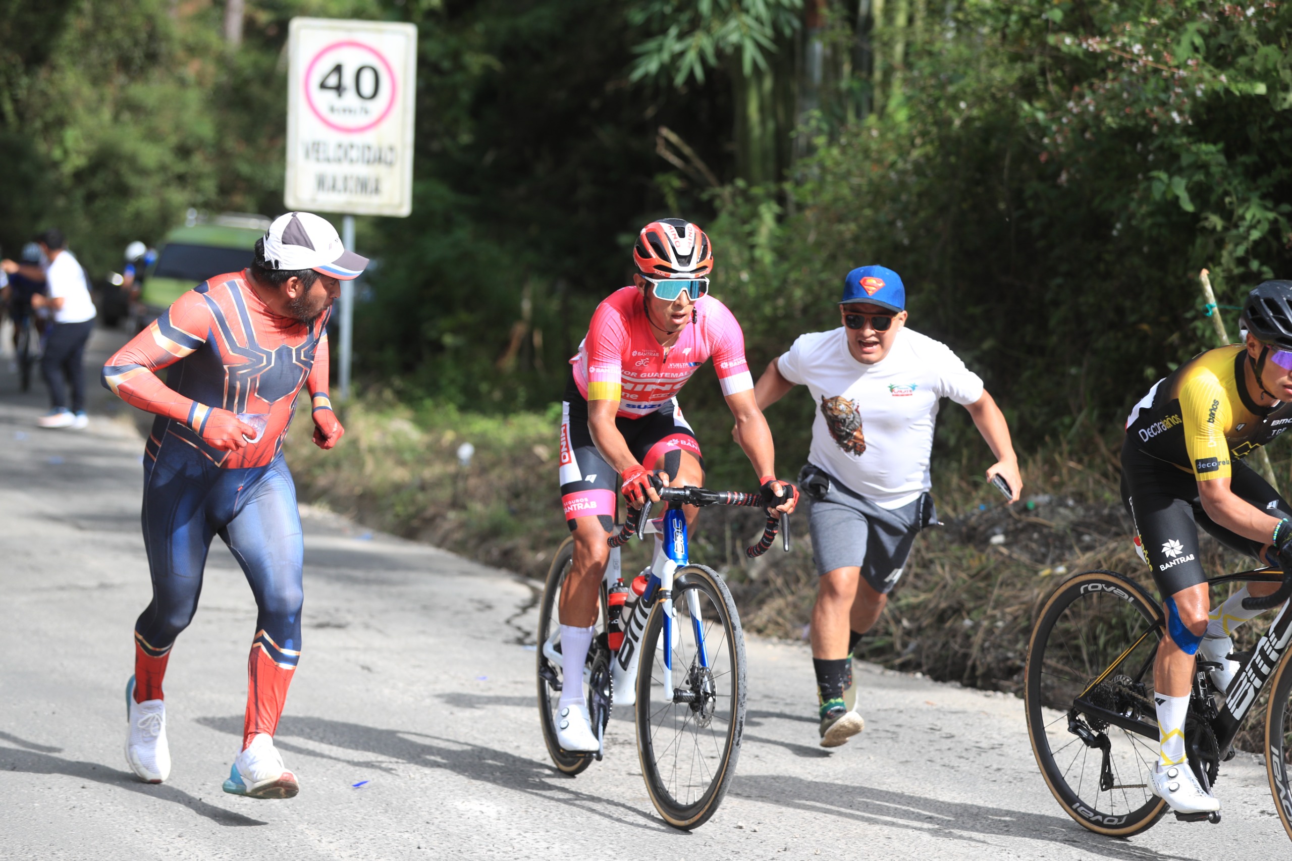 Edgar Torres, el mejor guatemalteco en esta Vuelta a Guatemala 2025 al momento (Foto Prensa Libre: Douglas Suruy).