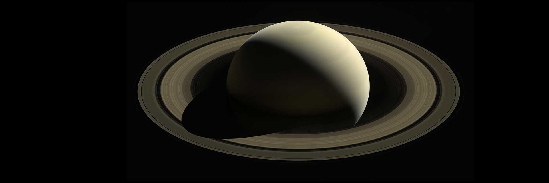 Una imagen de Saturno, el famoso planeta de los anillos publicada por la NASA. Miraflores tendrá una conferencia y observación por medio de telescopios. (Foto Prensa Libre: NASA)