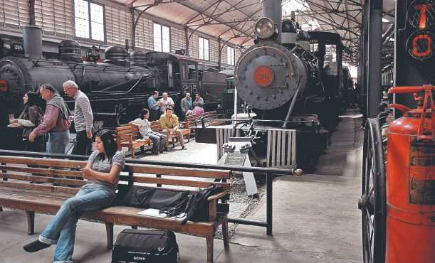 El Museo del Ferrocarril ofrece distintas actividades para las familias guatemaltecas tanto en Navidad como durante otras épocas. (Foto Prensa Libre: Esbin García)
