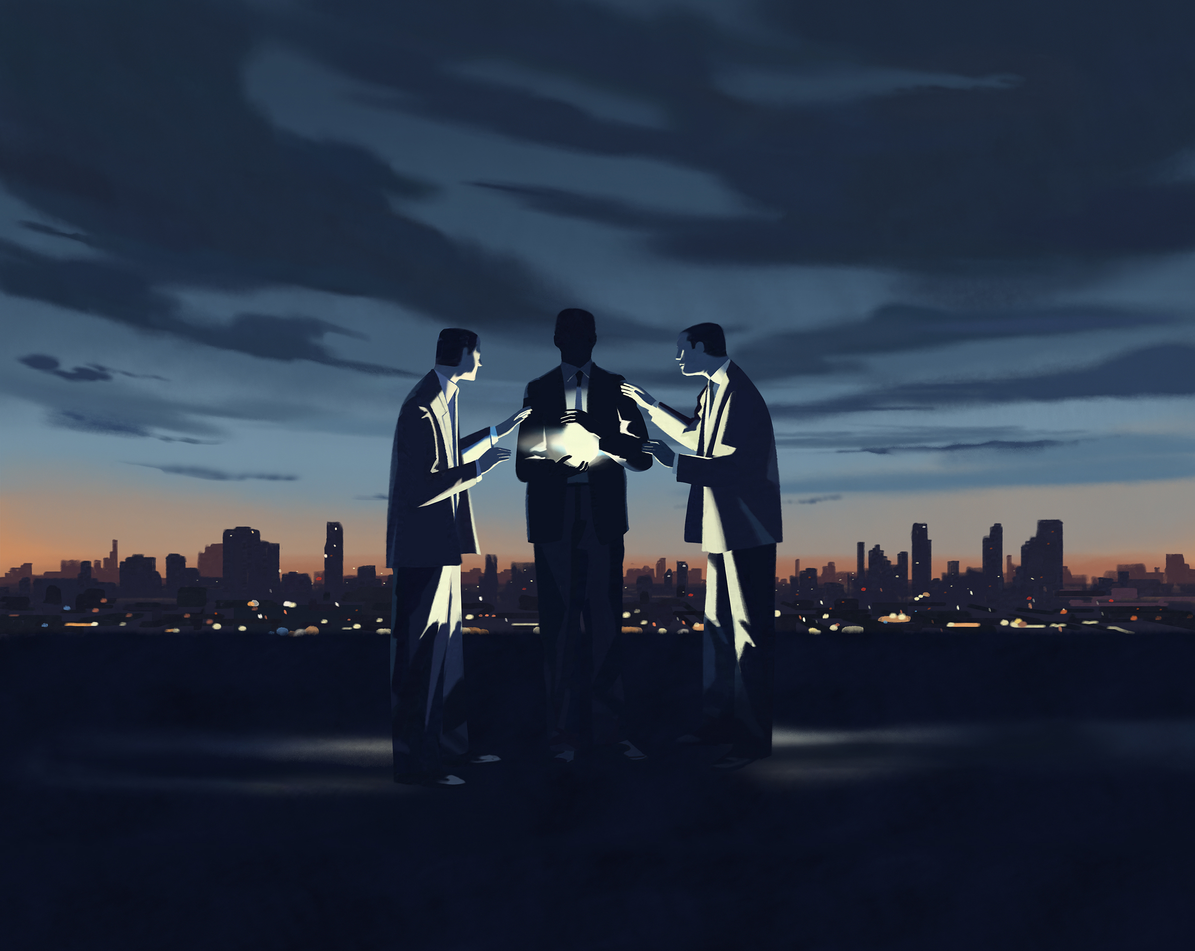 BC-OPINION-WEISBERG-EPSTEIN-ART-NYTSF — The Epstein Class Had a Signature Weakness. (Emiliano Ponzi/The New York Times) — ONLY FOR USE WITH ARTICLE SLUGGED — BC-OPINION-WEISBERG-EPSTEIN-ART-NYTSF — OTHER USE PROHIBITED.