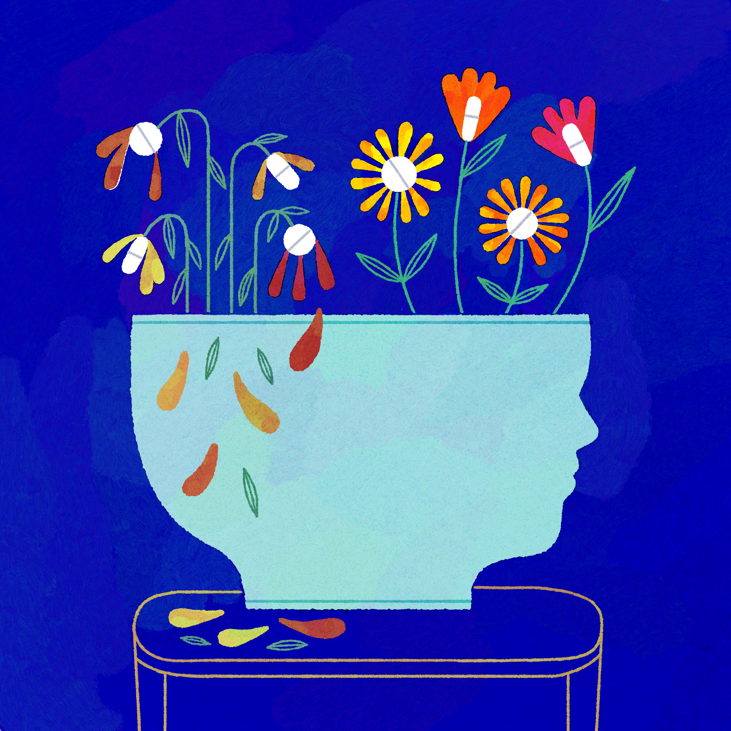 BC-WELL-DRUG-COMPANIES-ART-NYTSF —  Experts have flagged several over-the-counter and prescription medications. (Lorena Spurio/The New York Times) — FOR USE ONLY WITH WELL STORY BC-WELL-DRUGS-DEMENTIA-ART-NYTSF BY DANA G. SMITH. ALL OTHER USE PROHIBITED.