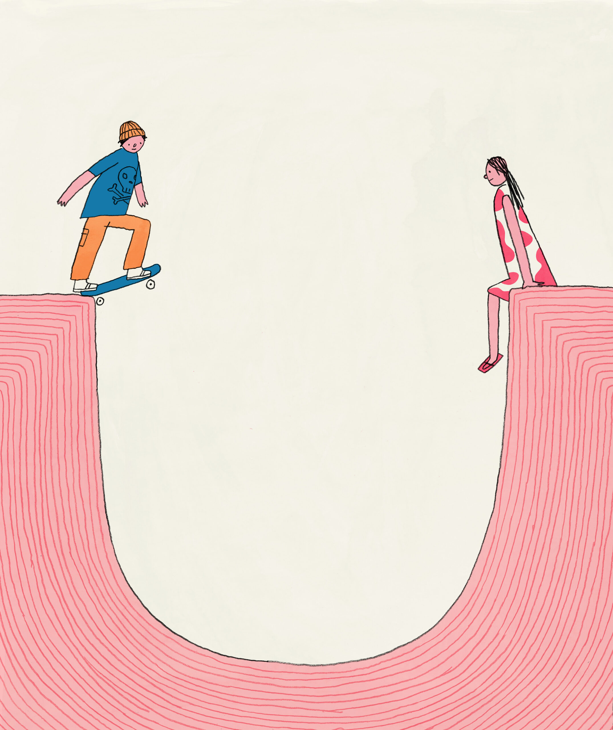 BC-MODERN-LOVE-APRIL-3-ART-NYTSF  — It had been four years since I had been touched. Four years since I had let anyone see me, really. Not just without clothes, but also naked emotionally, unguarded, hopeful. (Brian Rea/The New York Times) — FOR USE ONLY WITH MODERN LOVE STORY SLUGGED BC-MODERN-LOVE-APRIL-3-ART-NYTSF FOR APRIL 3, 2025. ALL OTHER USE PROHIBITED.