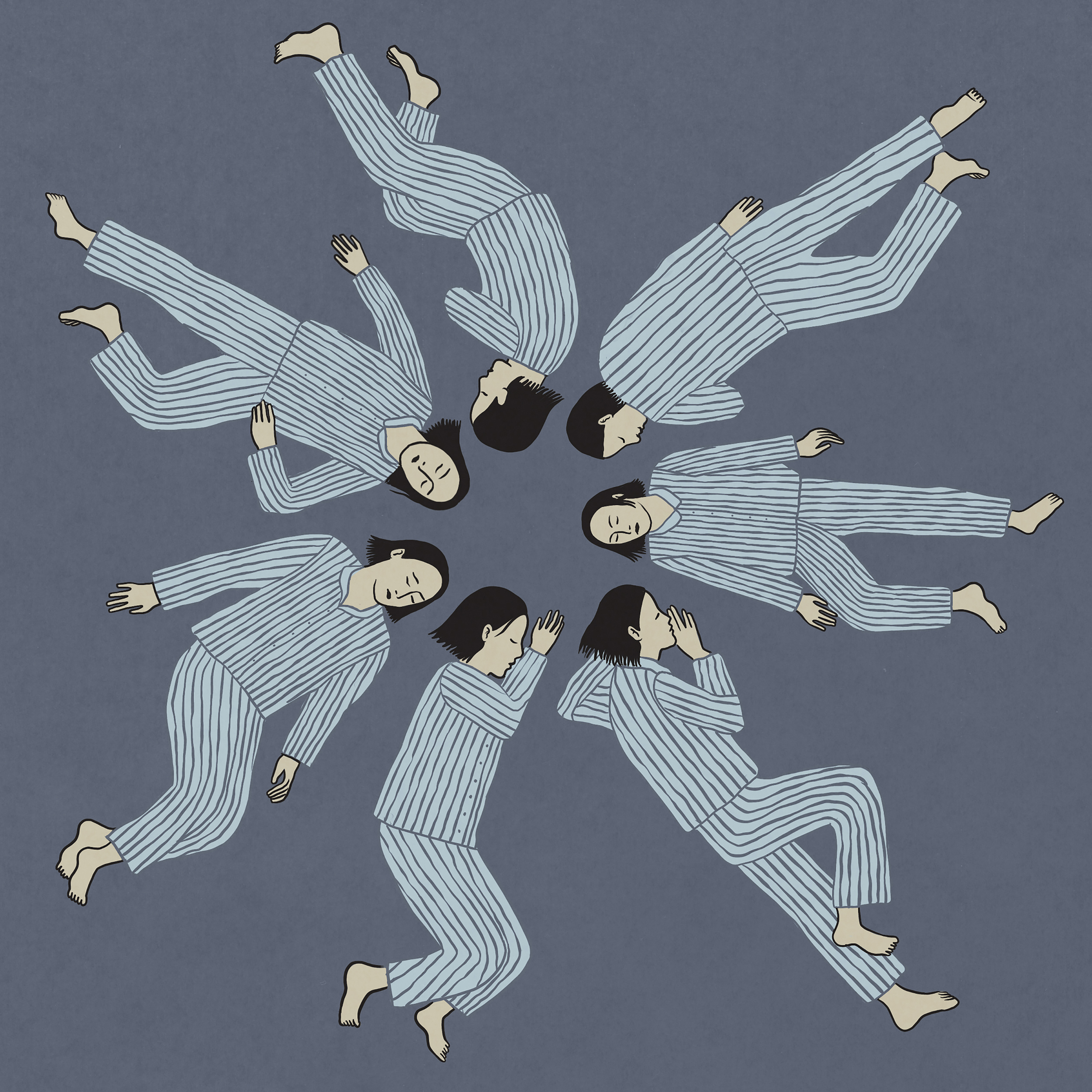 BC-WELL-SLEEP-POSITIONS-ART-NYTSF — Stiffness, achy joints, acid reflux, snoring — experts explain the pros and cons of the three main ways people sleep. (Rachel Levit Ruiz/The New York Times)  — FOR USE ONLY WITH WELL STORY BC-WELL-SLEEP-POSITIONS-ART-NYTSF BY AMANDA SCHUPAK. ALL OTHER USE PROHIBITED.
