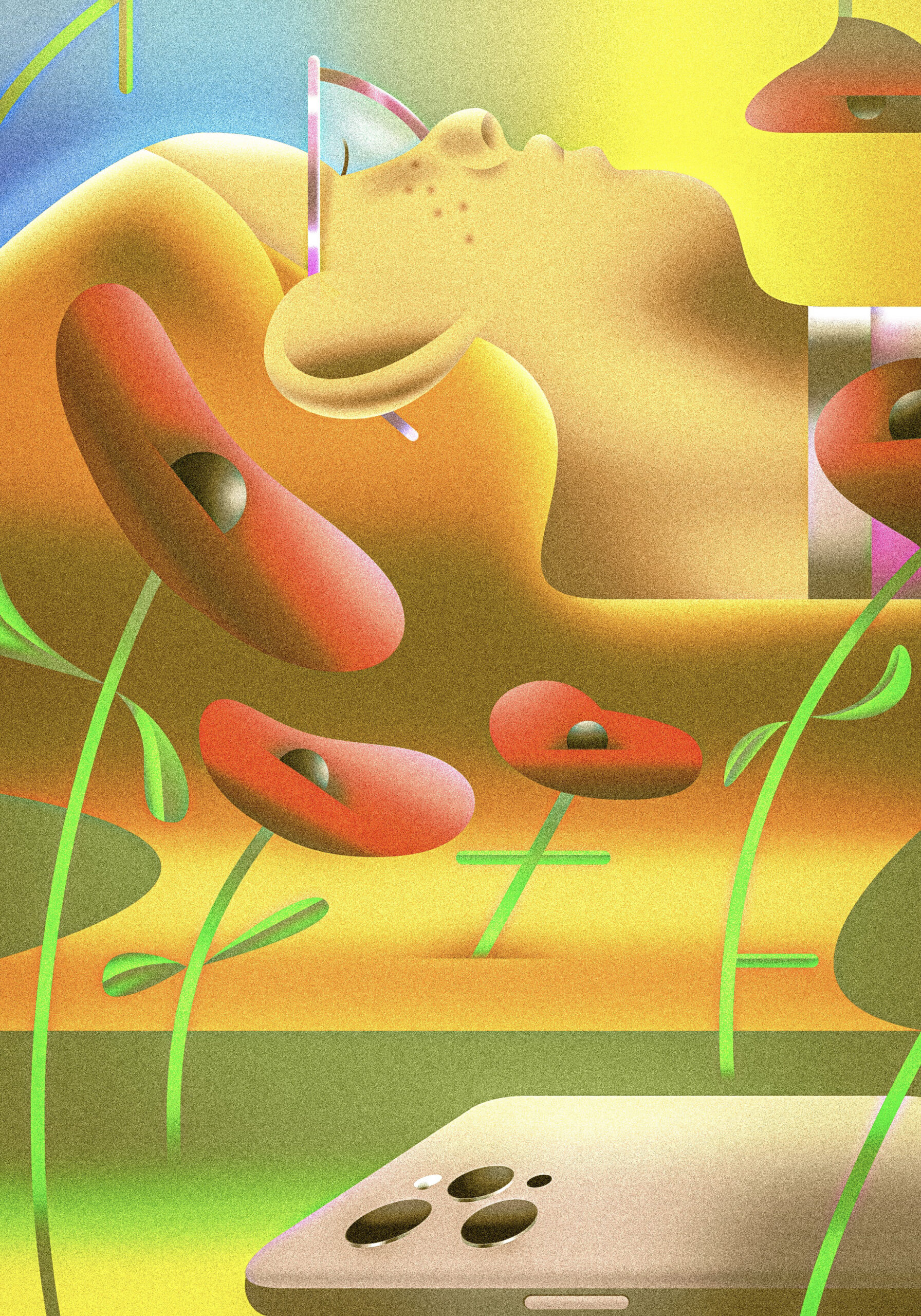 Counting minutes is a poor way to curb phone habits. Real antidotes, experts say, include mindful parenting, curated content and human connection. (Derek Abella/The New York Times)  -- FOR EDITORIAL USE ONLY WITH NYT STORY JOB-TECH-FIX by CHEN of APRIL 30, 2026