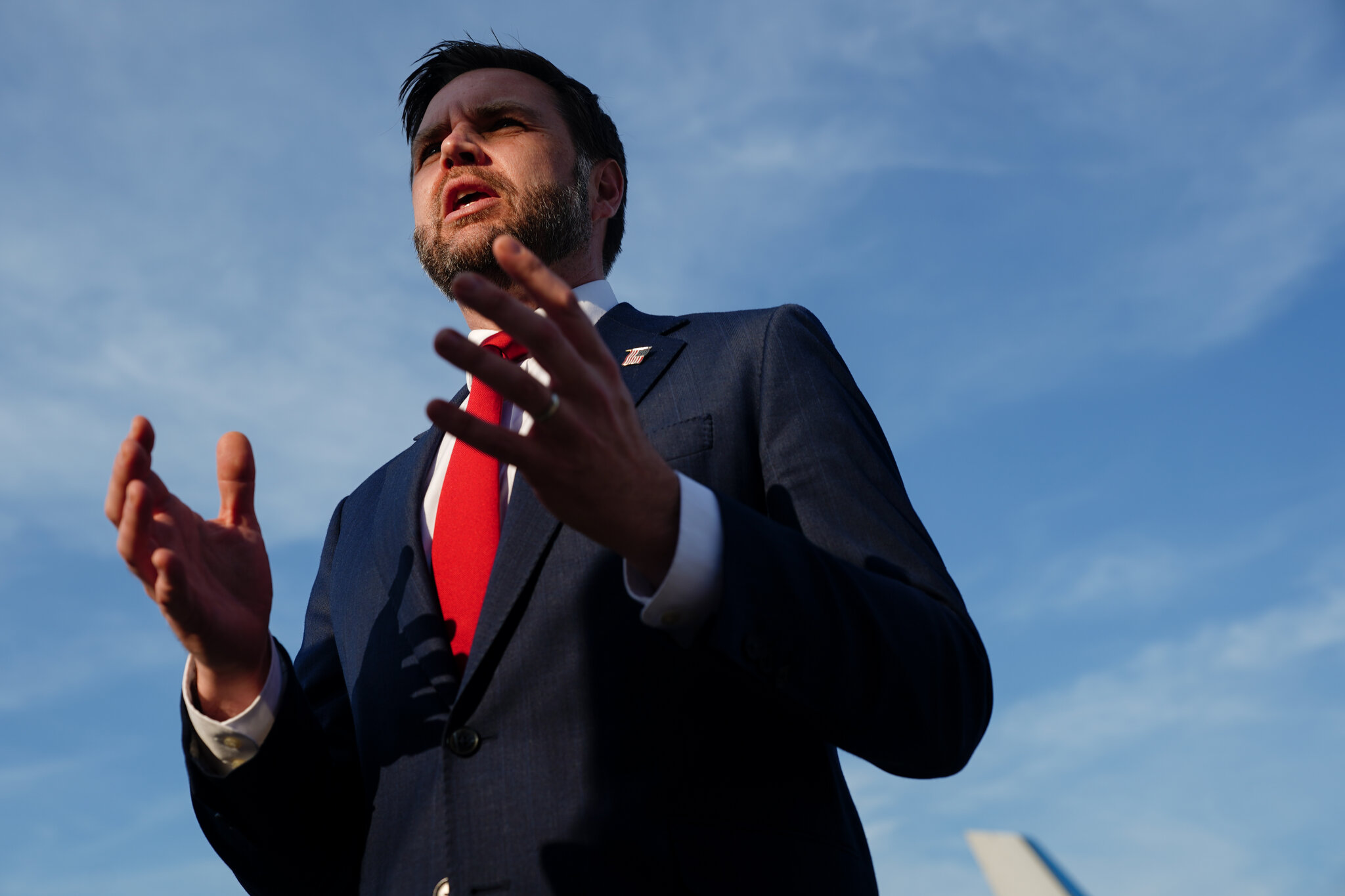 La forma en que el vicepresidente JD Vance gestione el futuro de las negociaciones influirá en los resultados de los republicanos en las elecciones intermedias y en su futuro como posible sucesor del presidente Trump. Foto de consorcio por Nathan Howard