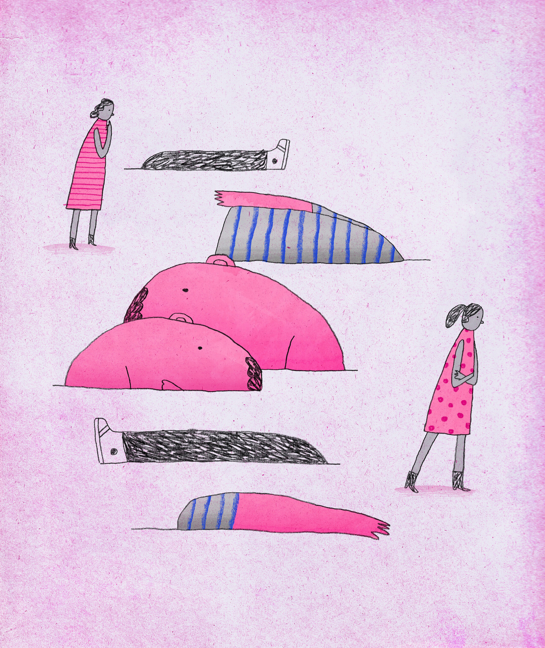 BC-MODERN-LOVE-BREAK-UP-ART-NYTSF -- I Couldn't Tell Him Why We Had to Break Up. (Brian Rea/The New York Times) -- FOR USE ONLY WITH MODERN LOVE STORY SLUGGED BC-MODERN-LOVE-BREAK-UP-ART-NYTSF FOR JUNE 10, 2026. ALL OTHER USE PROHIBITED.
