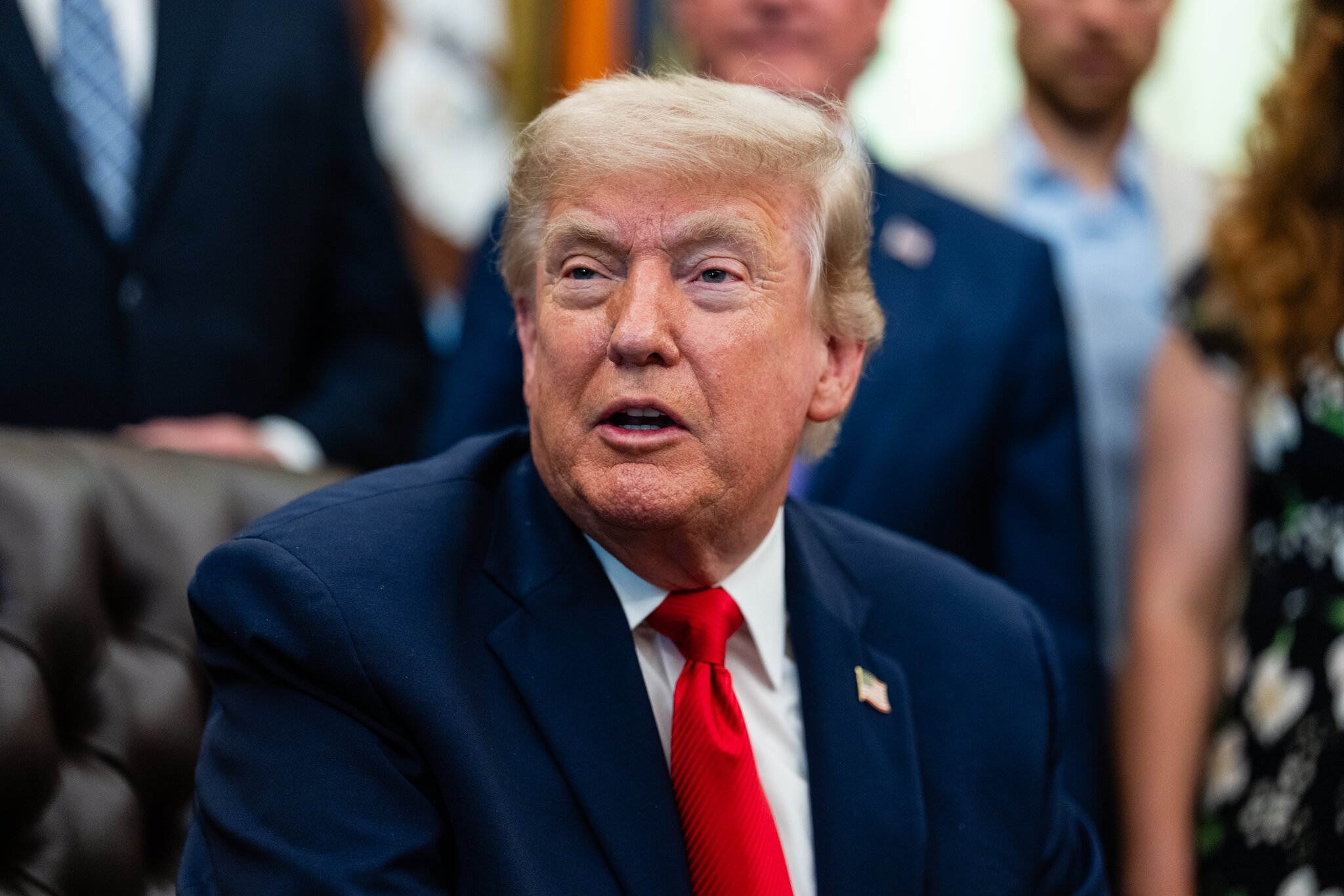 El presidente Trump dijo que la operación se había llevado a cabo en estrecha colaboración con el nuevo Gobierno venezolano. Eric Lee para The New York Times