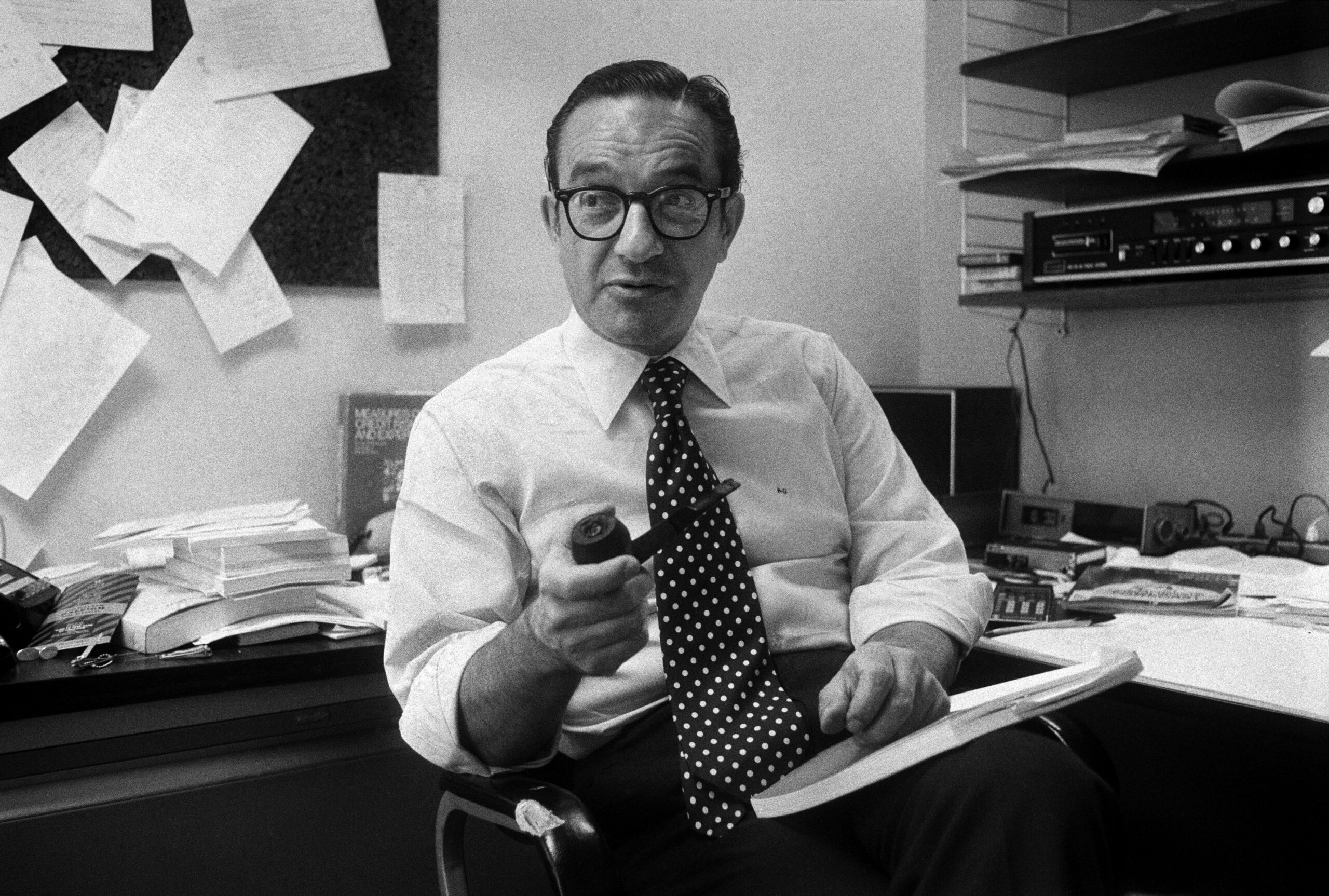 FILE -- Alan Greenspan, chairman of the Federal Reserve Board of Governors, awaits the start of a Congressional hearing in Washington on April 20, 2004. Greenspan, who in nearly two decades as chair of the Federal Reserve nurtured a long run of prosperity, navigated crises and was a powerful and polarizing force in shaping market-friendly policies, died on Monday, June 22, 2026. He was 100. (Doug Mills/The New York Times)