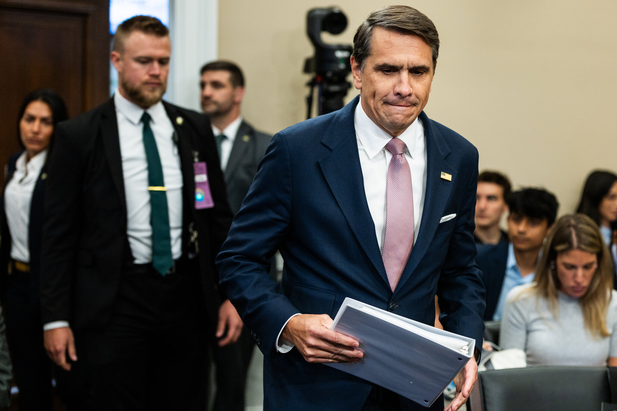 Todd Blanche, fiscal general en funciones, dejó claro el martes ante una comisión de la Cámara de Representantes que la propuesta del fondo se retiraría de forma permanente. Demetrius Freeman para The New York Times