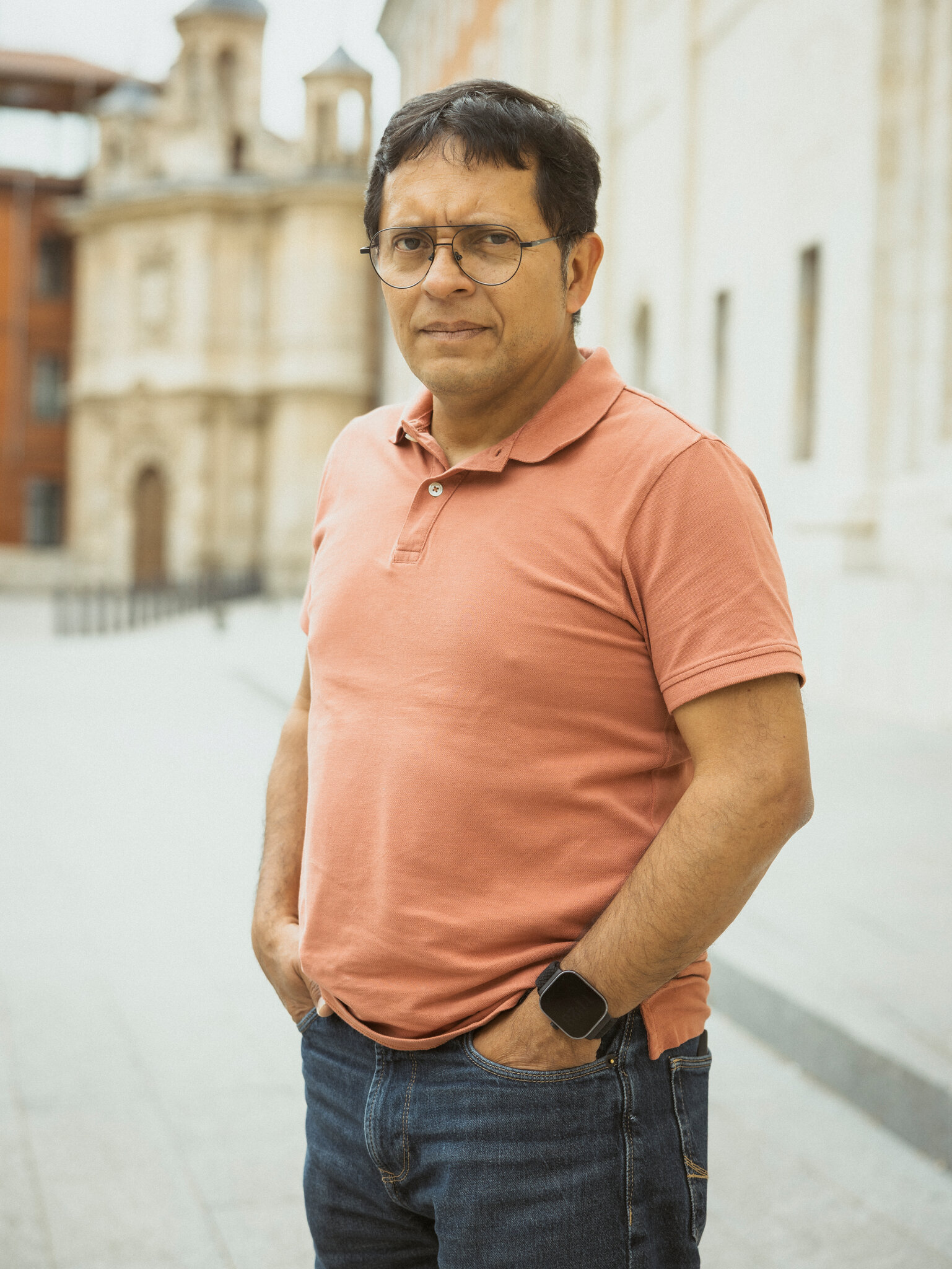 Armando Jesús Lovera en Valladolid, España, en la sede local de la orden agustina. Gianfranco Tripodo para The New York Times