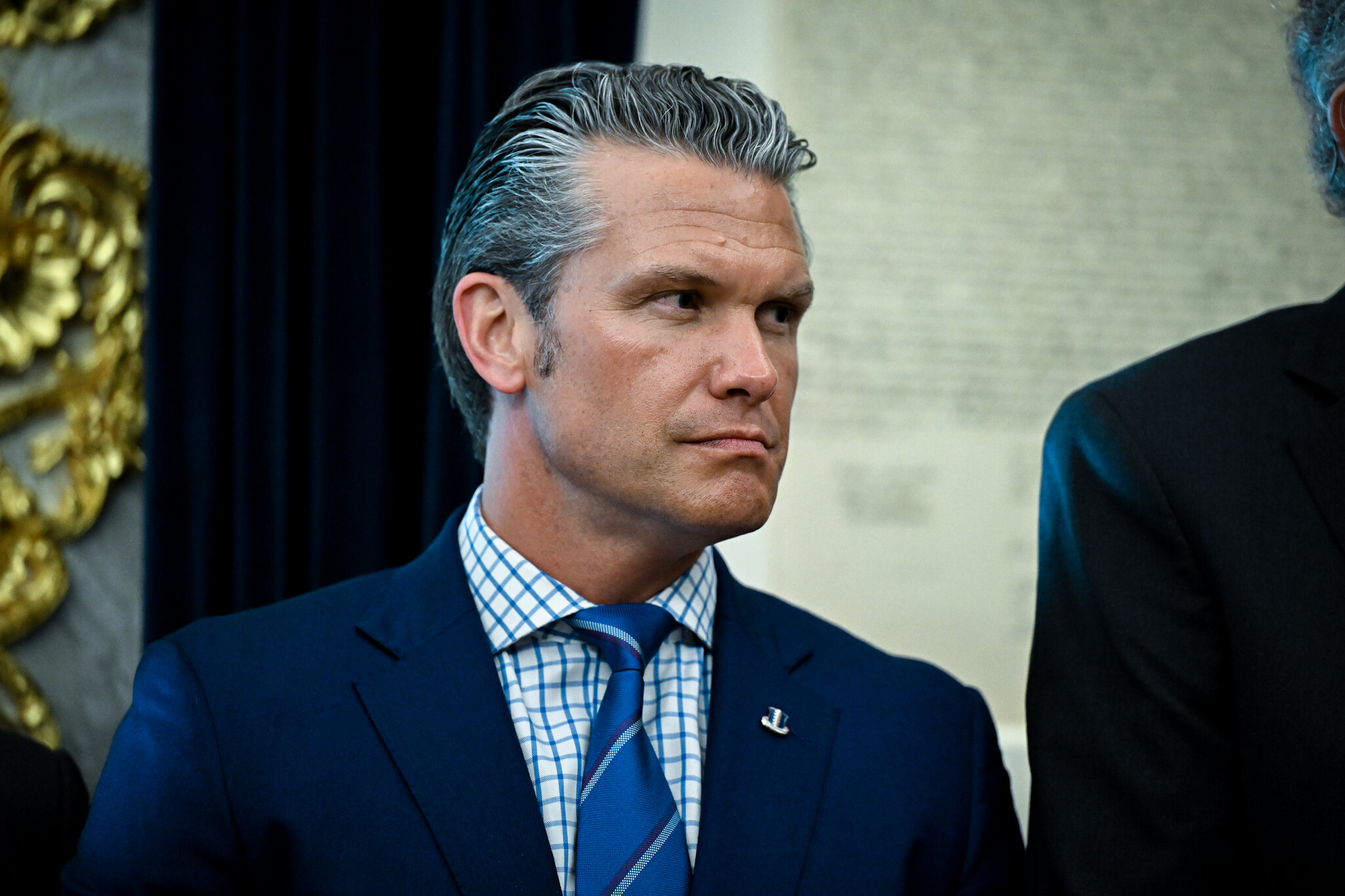El objetivo, dijo el secretario de Defensa, Pete Hegseth, en un mensaje en redes sociales, era un "Departamento de Guerra de Alta T". Kenny Holston/The New York Times