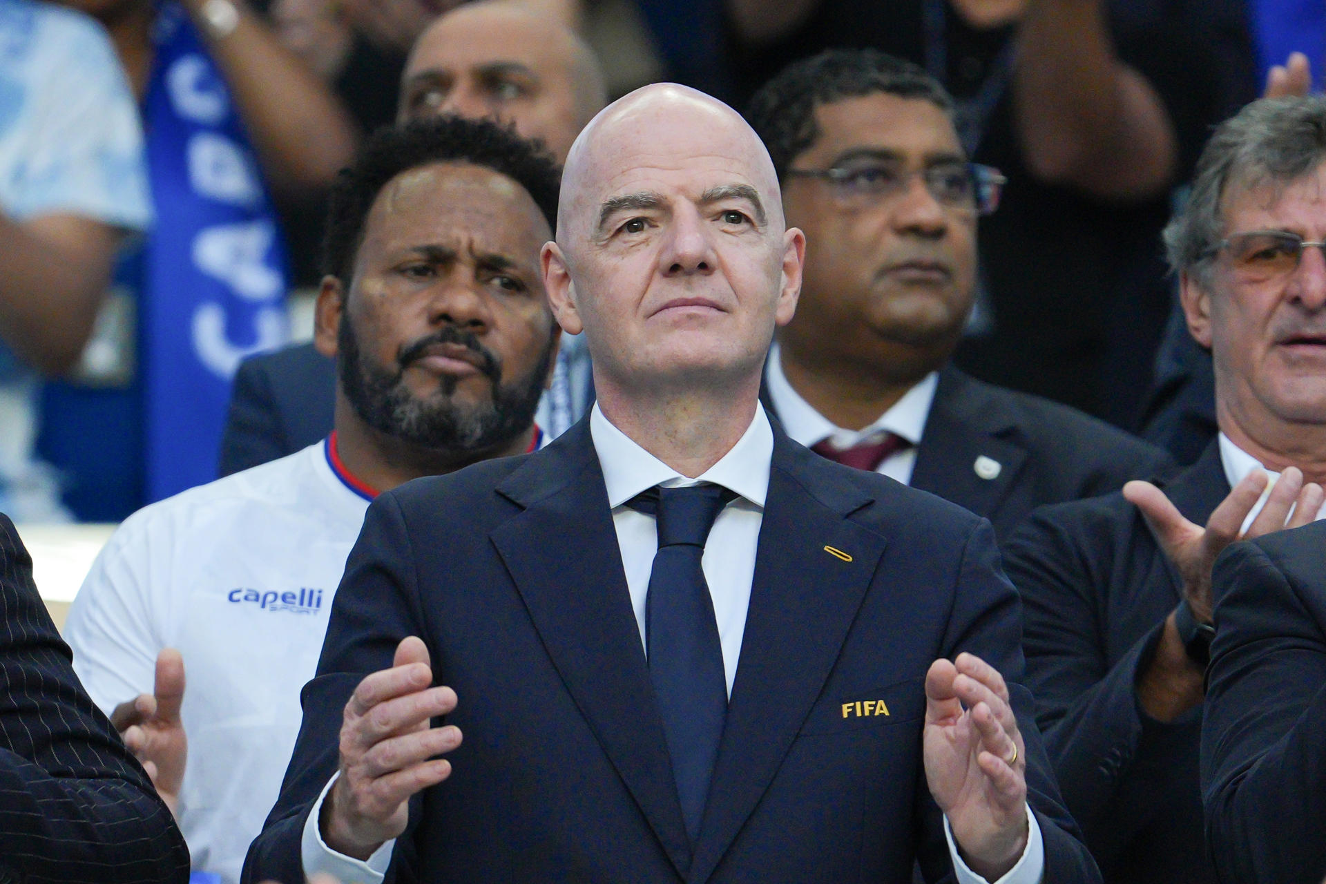 El presidente de la FIFA, Gianni Infantino. EFE/ Alberto Boal