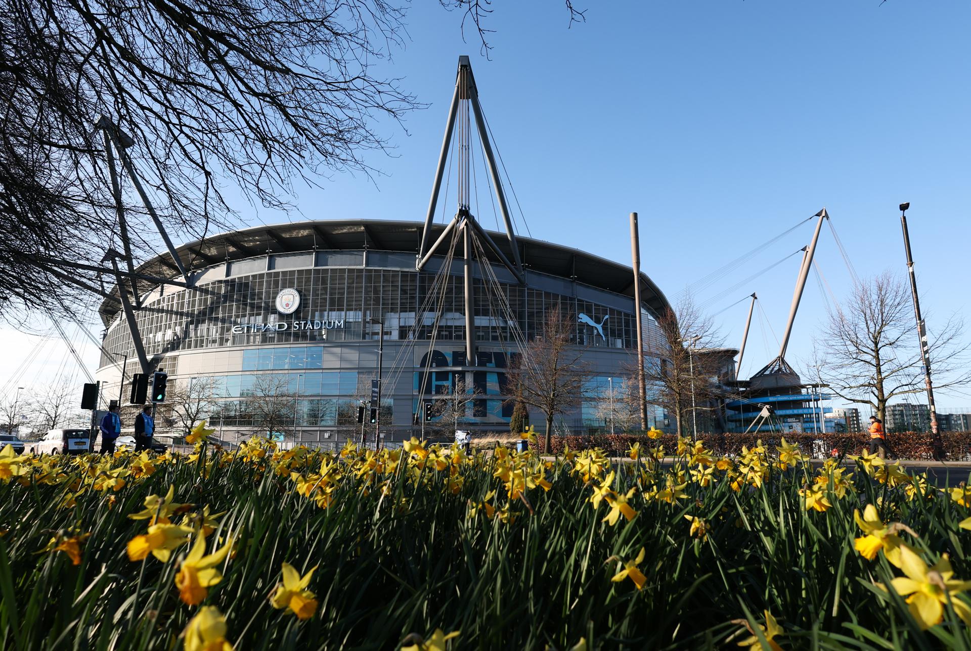 Vista general del Etihad Stadium, del Manchester City. EFE/EPA/ADAM VAUGHAN