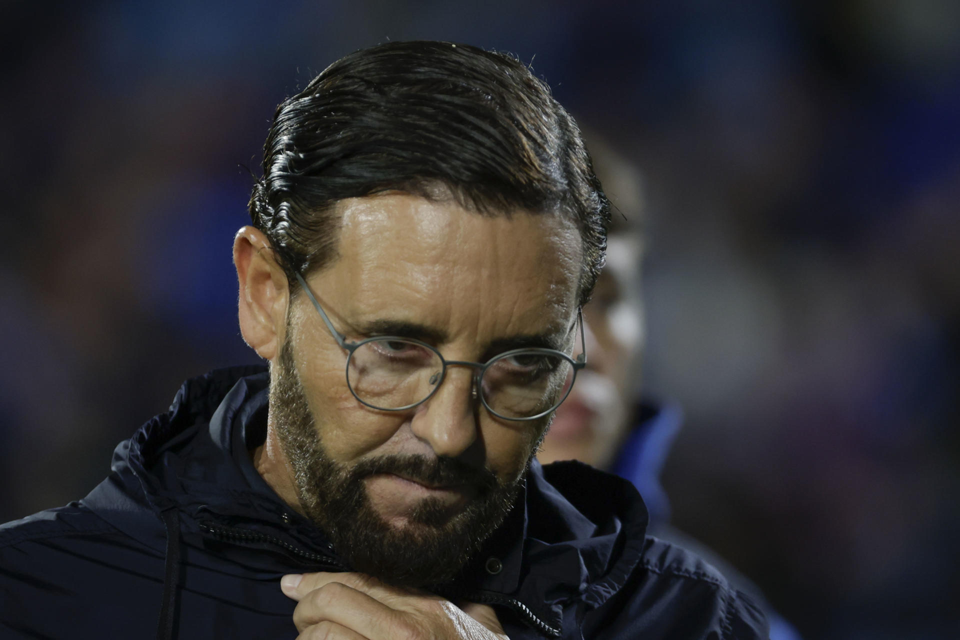 El entrenador del Getafe, José Bordalás. EFE/Juanjo Martín