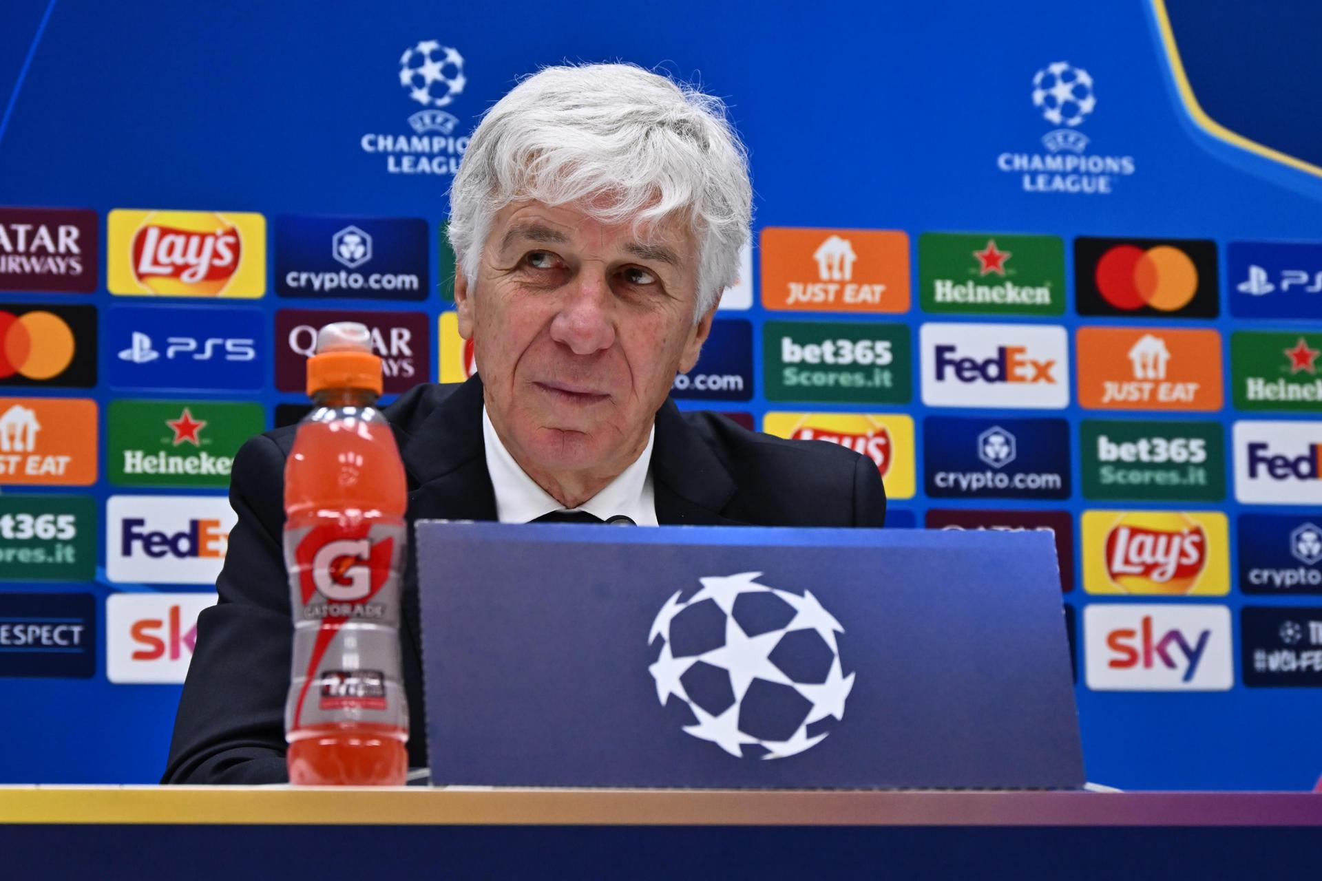 Foto de archivo del italiano Gian Piero Gasperini, actual entrenador de la AS Roma. EFE/EPA/MICHELE MARAVIGLIA