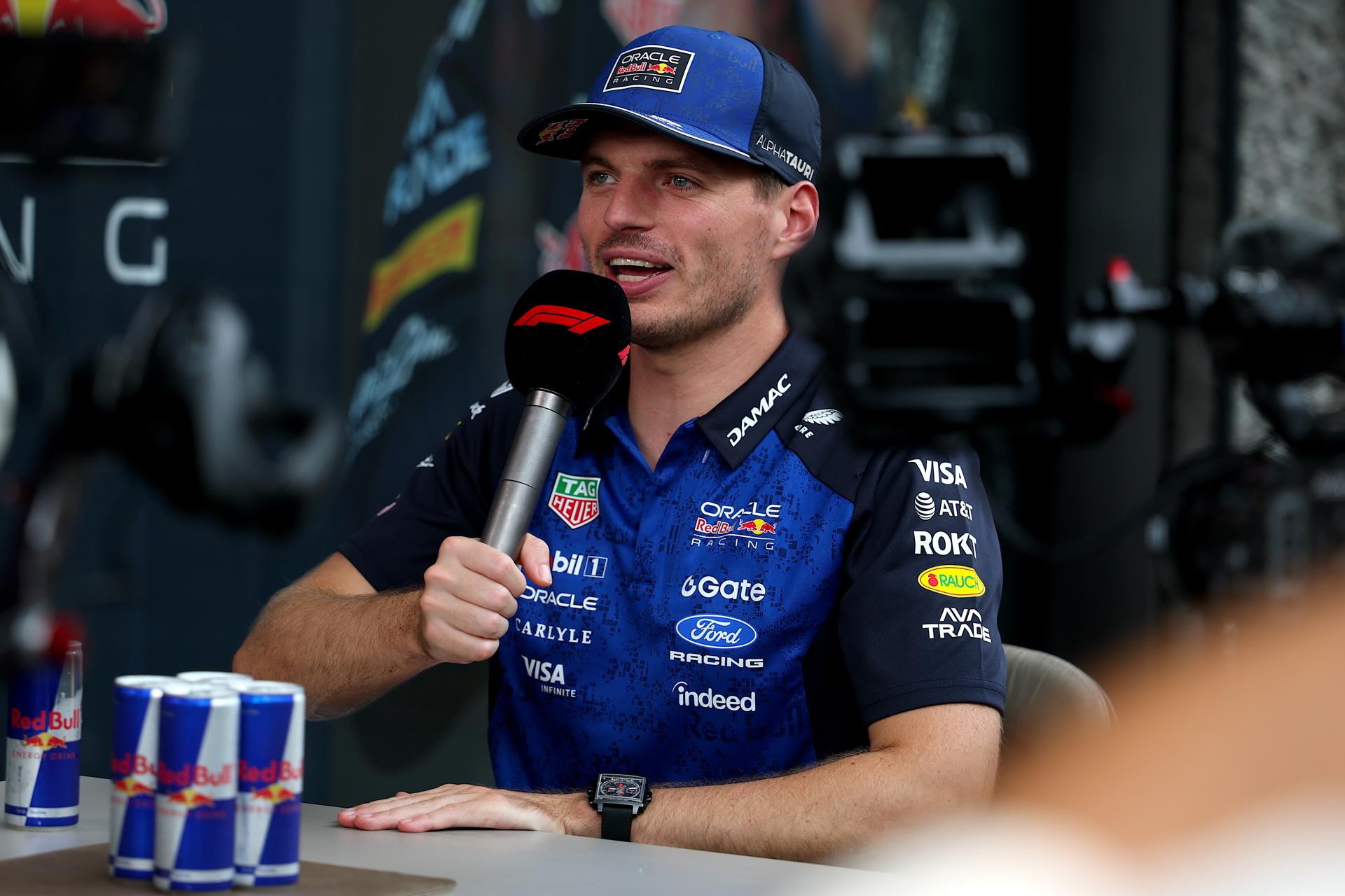 El piloto neerlandés de Red Bull Max Verstappen, el jueves en el circuito de Sepang.EFE/EPA/FAZRY ISMAIL
