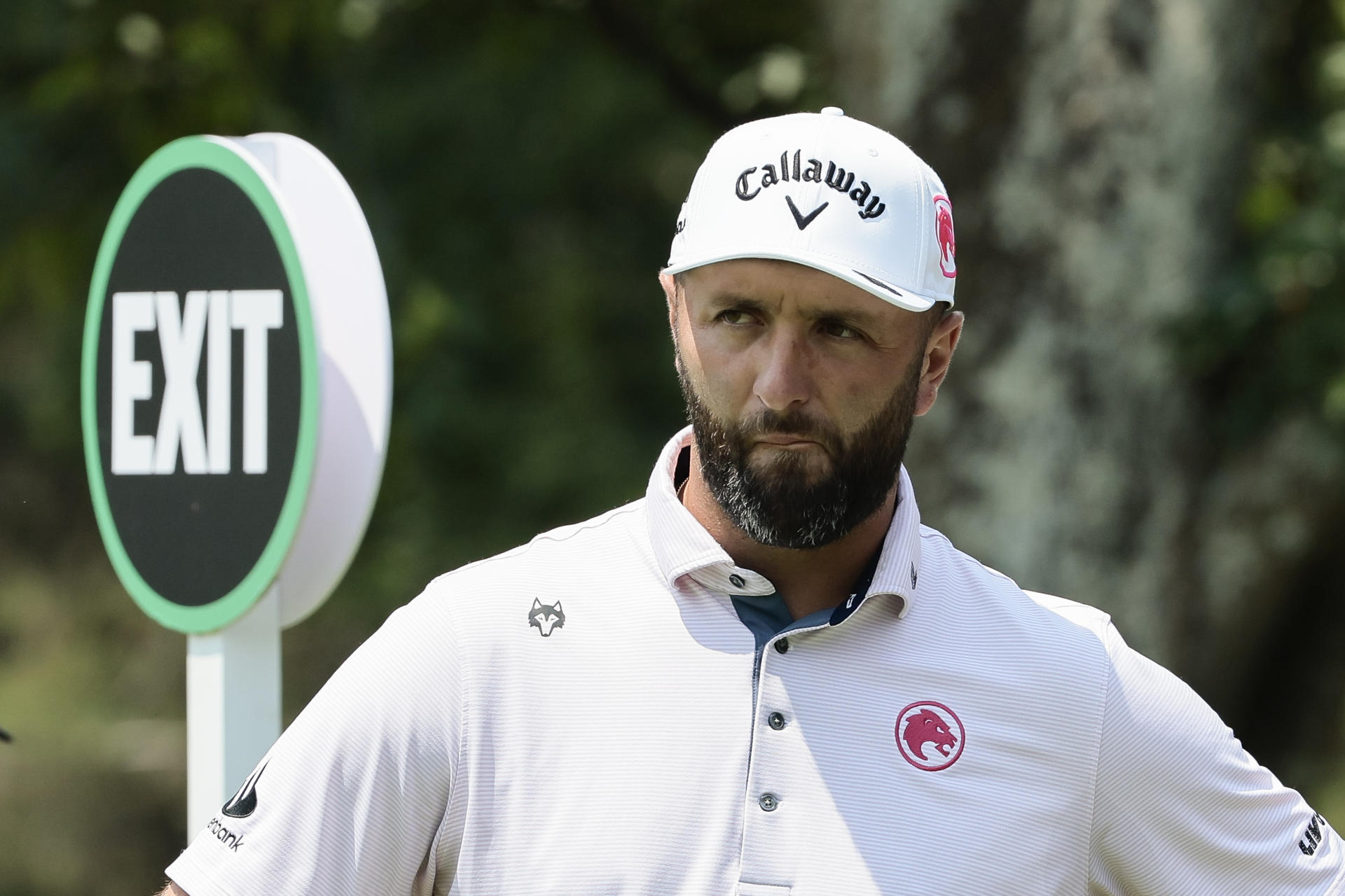 El español Jon Rahm durante el Liv Golf que se disputó en México en abril. EFE/ José Méndez